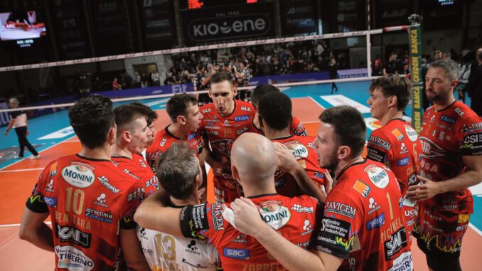 A Padova la Sir vince al Tiebreak al termine di match lunghissimo