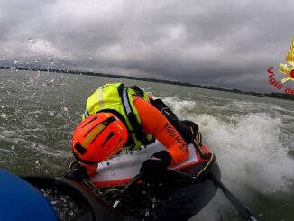 Concluso a Perugia il corso per Vigili del Fuoco su moto d’acqua