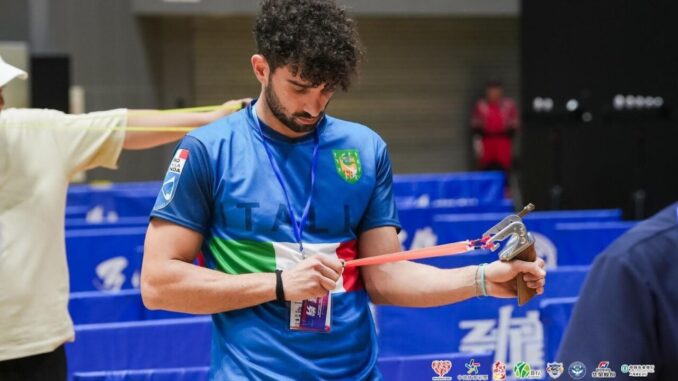 Italia quarta ai Mondiali di fionda a squadre, Cina dominatrice