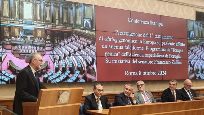 Prima terapia genica in Europa per anemia falciforme a Perugia