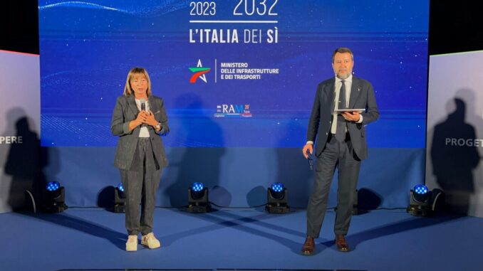 Salvini, Progetti e finanziamenti senza precedenti per l’Umbria