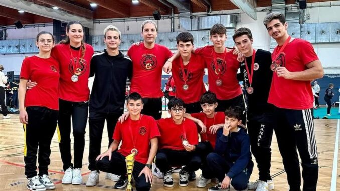 Atleti di ASD Hagakure brillano all'Open di Vienna