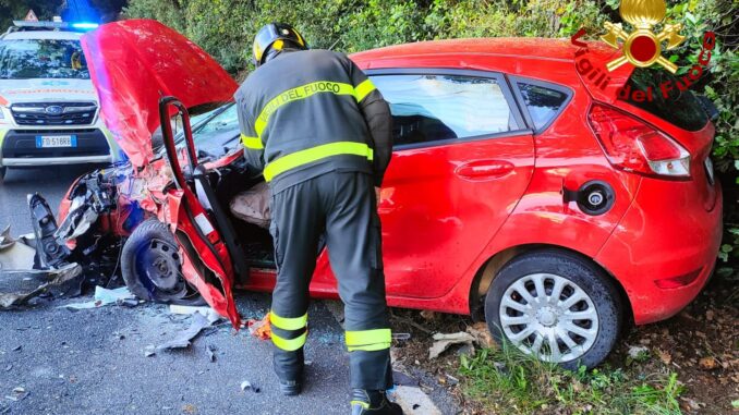 Incidente sulla Tiberina tra Narni e Taizzano, due feriti