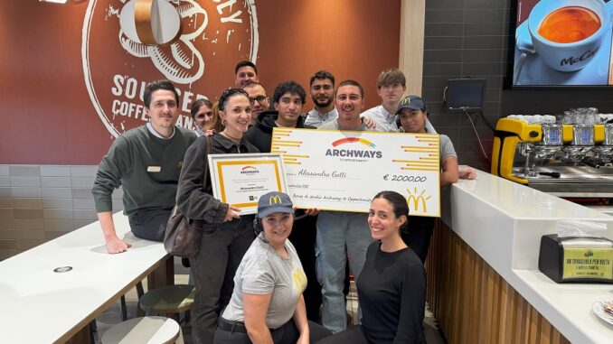 Borsa di studio McDonald’s: supporto a studentessa lavoratrice