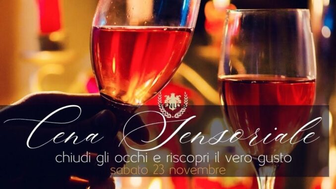 Cena sensoriale: un viaggio nei sapori senza la vista