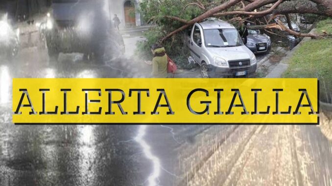 Allerta vento in Umbria: codice giallo l’1 e 2 ottobre