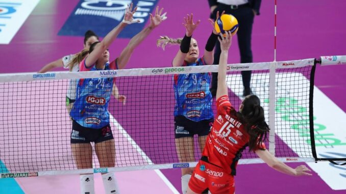Le Black Angels partono bene poi cedono a Novara (3-1)