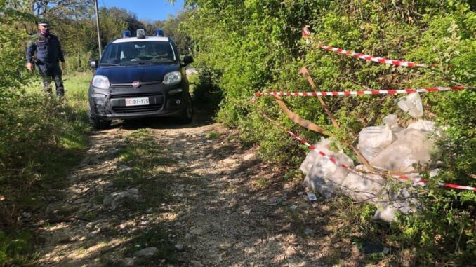 Abbandono rifiuti speciali: Carabinieri Forestali individuano colpevole