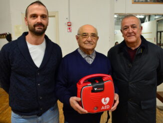 Defibrillatore inaugurato al CSC di Casaglia di Perugia 