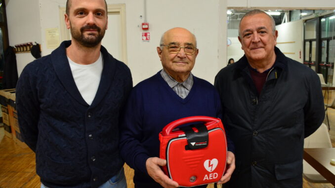 Defibrillatore inaugurato al CSC di Casaglia di Perugia 
