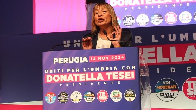 Chiusura campagna elettorale a Terni con i governatori di centrodestra