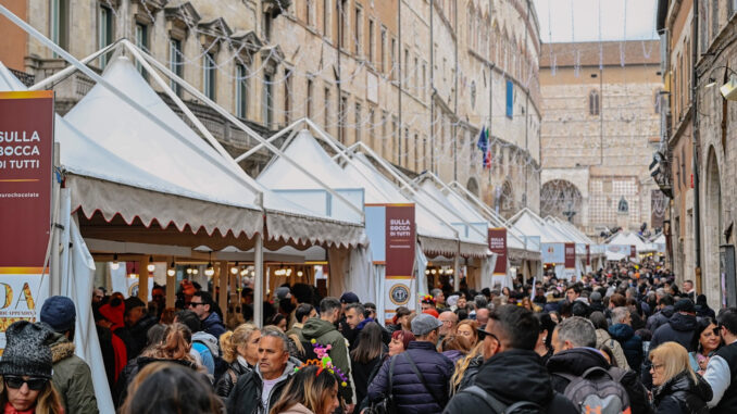 Ultimo fine settimana Eurochocolate: evento imperdibile a Perugia