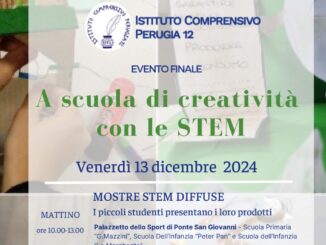Evento finale "A scuola di creatività con le STEM"