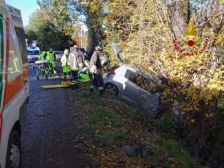 Incidente a Città di Castello, due feriti in via Aretina