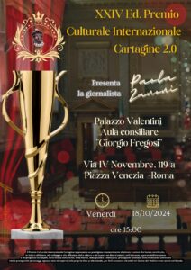 A Teresa Severini conferito il premio internazionale "Cartagine"