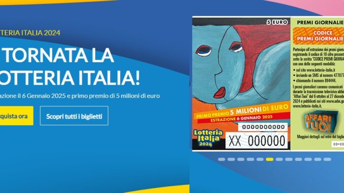 Giove (TR): record di vincite giornaliere alla Lotteria Italia