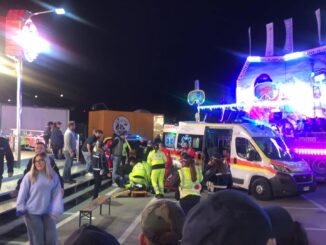 Malore al lunapark di Perugia, un uomo colpito da infarto