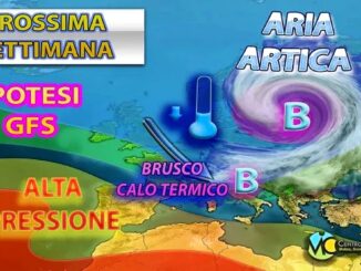 Maltempo in arrivo: piogge, neve e calo termico in Italia 