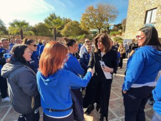 Ministro Bernini in visita alla Comunità Incontro Onlus di Amelia