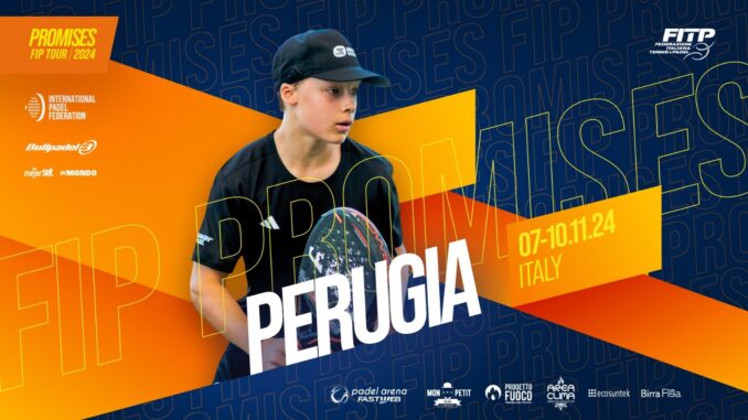 Il padel giovanile internazionale sbarca a Perugia: Fip Promises
