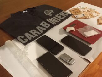 Perugia: sorpreso in possesso di cocaina, 19enne arrestato dai Carabinieri