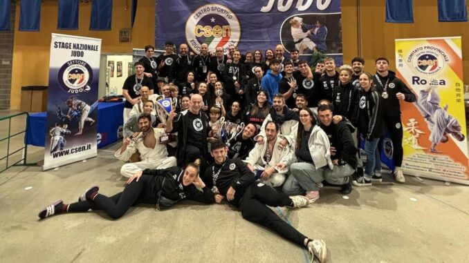 Il Sakura Judo di Ponte San Giovanni vince il titolo nazionale