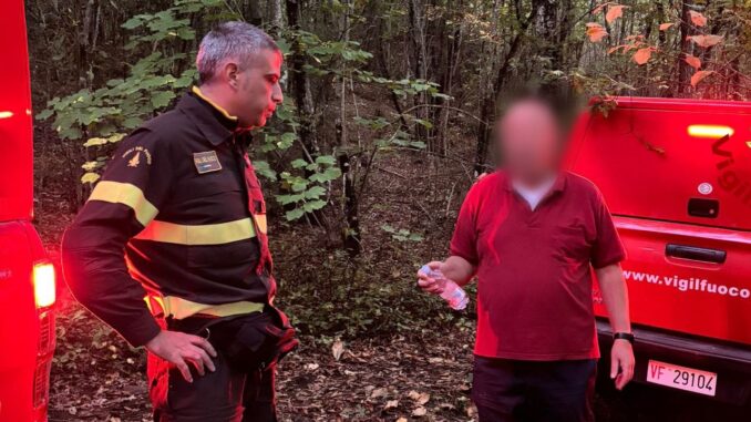 Settantasettenne disperso a Ferentillo, ritrovato dai soccorritori