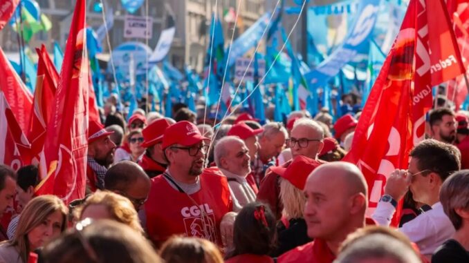 Sciopero generale a Terni il 29 novembre contro la manovra