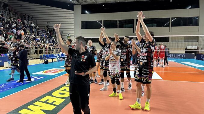 Sir Perugia domina Taranto con un 3-0 spettacolare