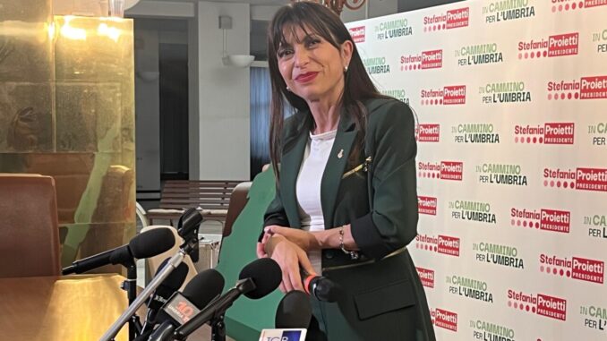 Proietti: "I giovani e l'innovazione al centro dell'Umbria"