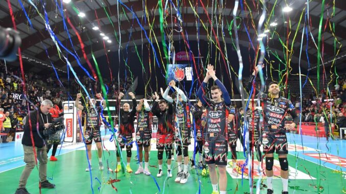 Ancora un 3-0 su Modena e la Sir Susa Vim Perugia vola in final four