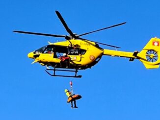 Intervento del Soccorso Alpino a Monte Santa Maria Tiberina 
