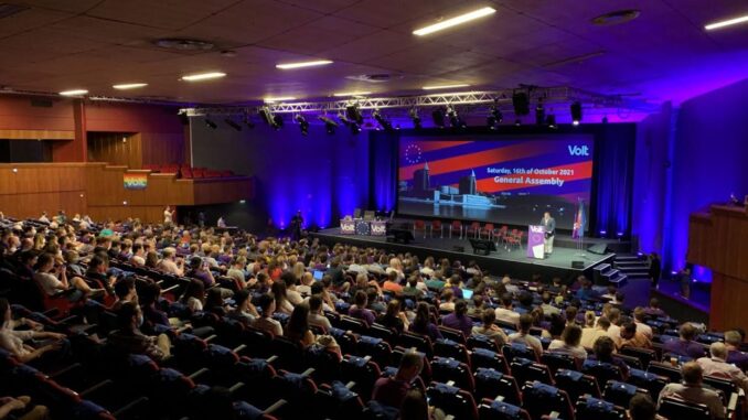 Assemblea Generale di Volt Italia a Perugia: il futuro del partito