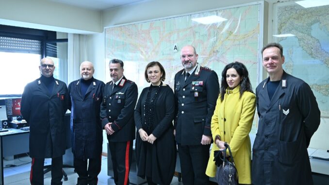 Prefetto Orlando visita Comando Provinciale Carabinieri di Terni
