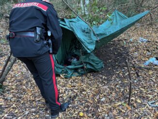 Carabinieri smantellano piazza di spaccio nei boschi di Santa Lucia