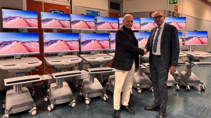 Nuove tecnologie per il Santa Maria: consegnati 15 carrelli hi-tech