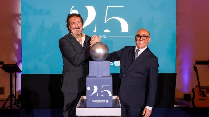 Festa per i 25 anni del Polo informatico, l’azienda che unisce Perugia e Terni