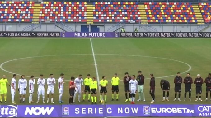 Gubbio, terzo ko di fila contro il Milan Futuro 
