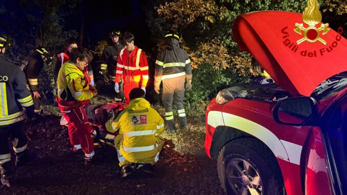 Incidente Stradale nei Pressi di Castiglione in Teverina