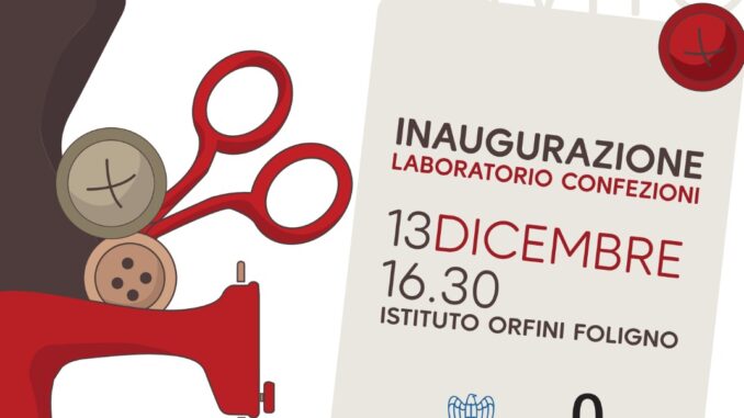 Rinnovato laboratorio moda all’Istituto Orfini