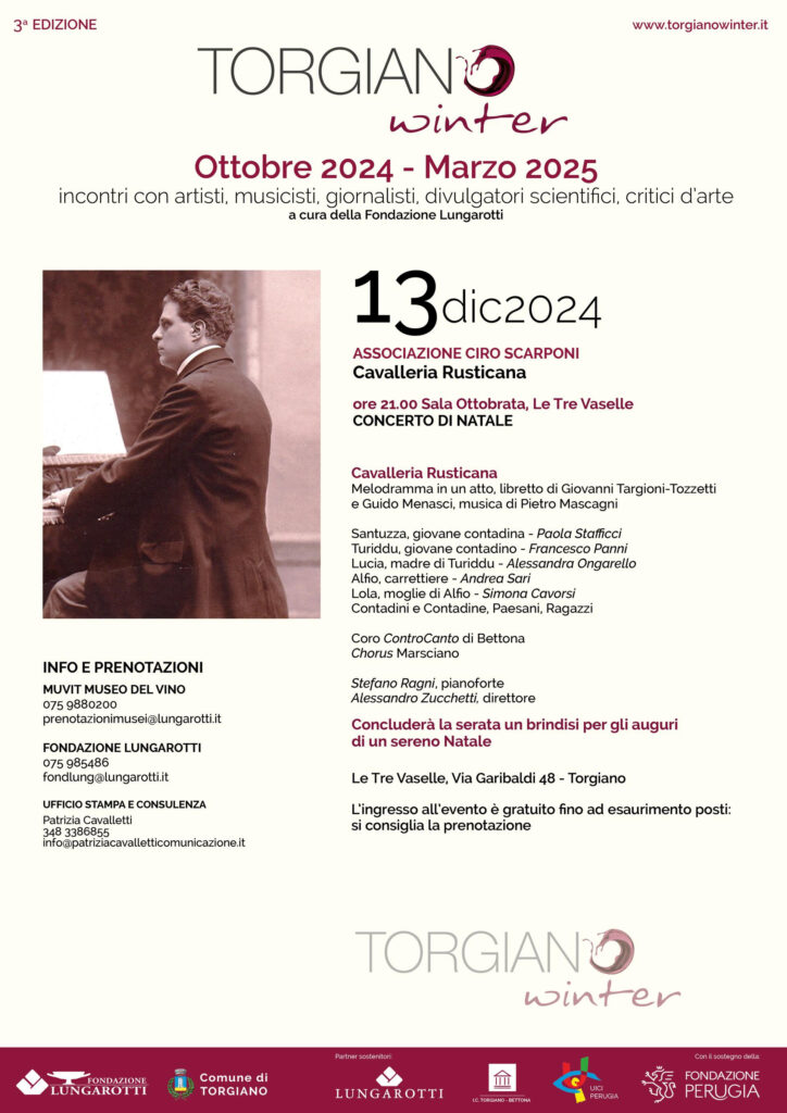 A Torgiano Winter, la Cavalleria Rusticana di Pietro Mascagni
