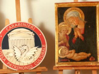 Tavola del '400 restituita a Gubbio dopo 45 anni