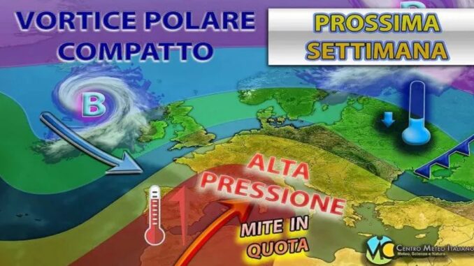 Meteo Italia: Super Anticiclone porta stabilità dal 16 dicembre