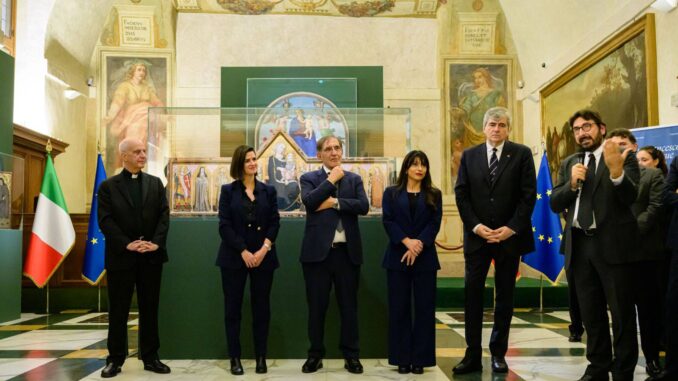 San Francesco, Cimabue e Perugino in mostra al Senato