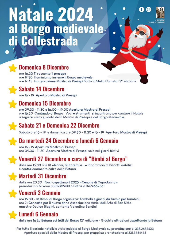 Natale al Borgo Medievale di Collestrada