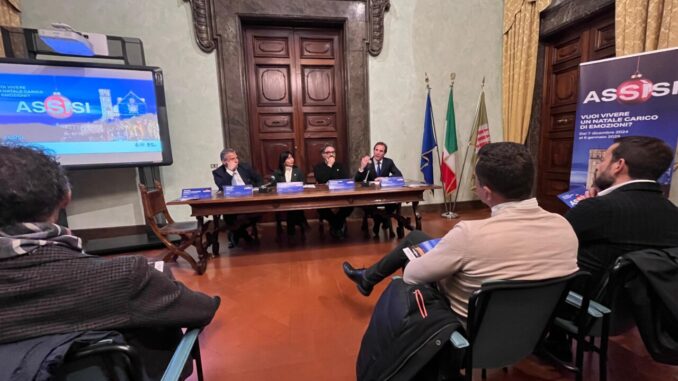 Natale ad Assisi: proiezioni ispirate al "Cantico delle Creature"