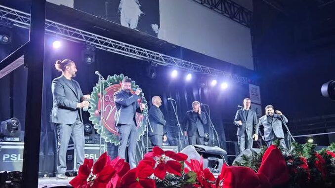 Il Concerto di Natale a Terni incanta con i Neri per Caso
