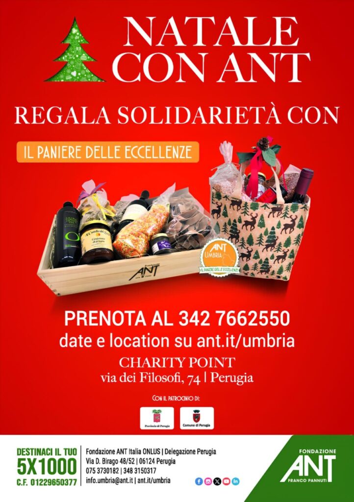 All'ANT puoi donare con il Paniere delle Eccellenze