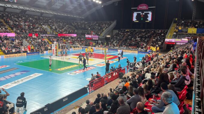 Record di pubblico match di Santo Stefano: Perugia batte Modena