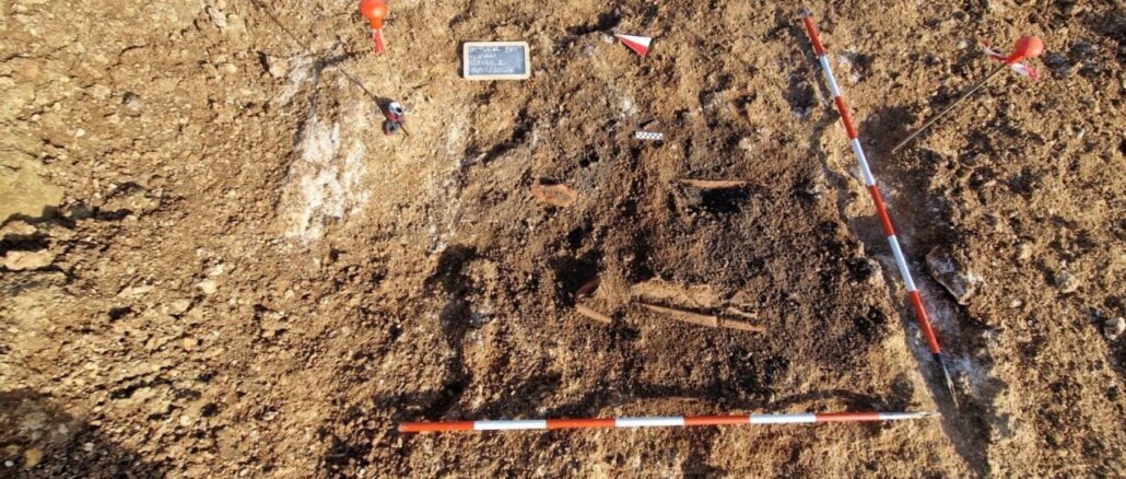 Scoperta tomba romana durante i lavori del Metrobus Perugia